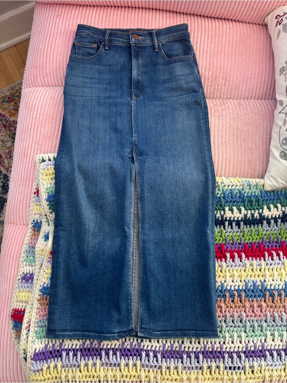 MOTHER denim pencil skirt - Size 25